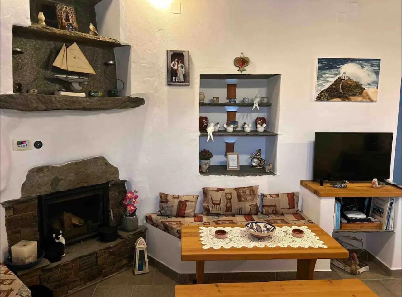 Cherronisos  Diavrouxas House In Sifnos 아파트 외부 사진